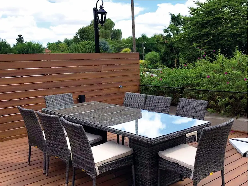 Set de muebles para exterior premium
