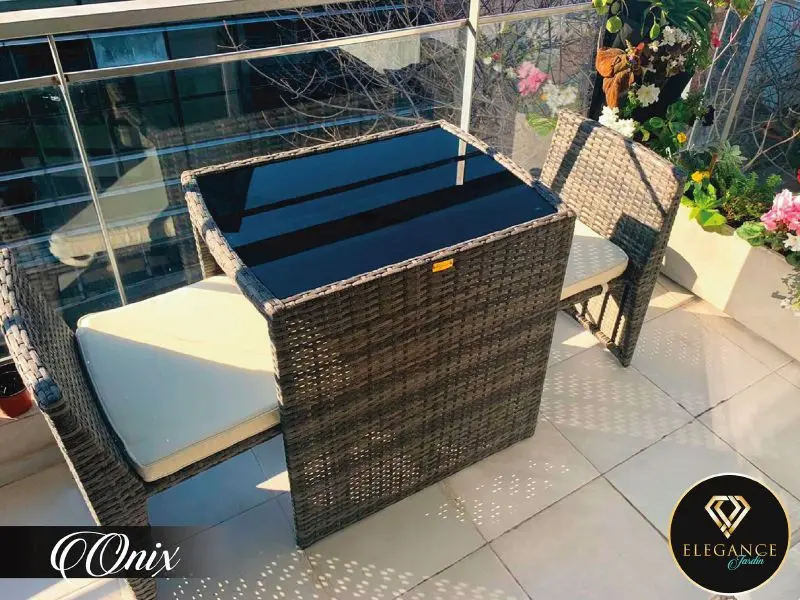 Set onix: Ideal mueble para 2 personas